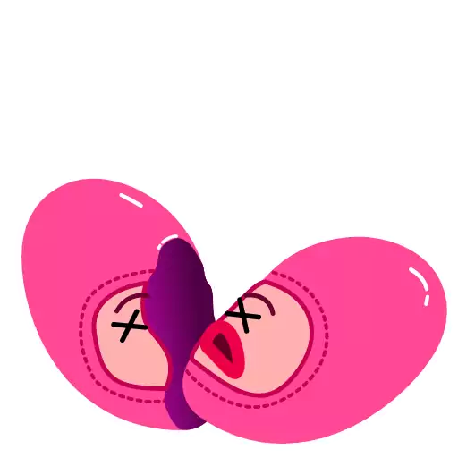 сердце розовый аксессуар