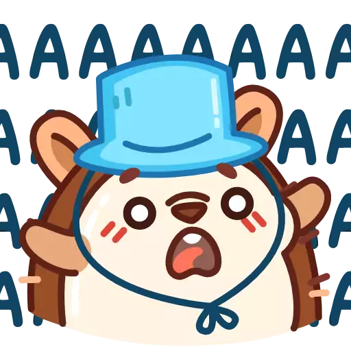 Стикер HedgehogAnim - 1