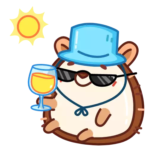 Стикер HedgehogAnim - 1