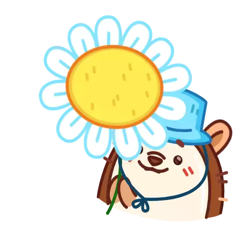 Sticker HedgehogAnim - 1