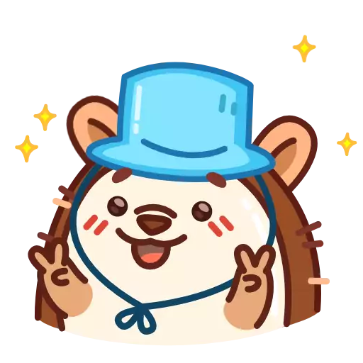 Стикер HedgehogAnim - 1