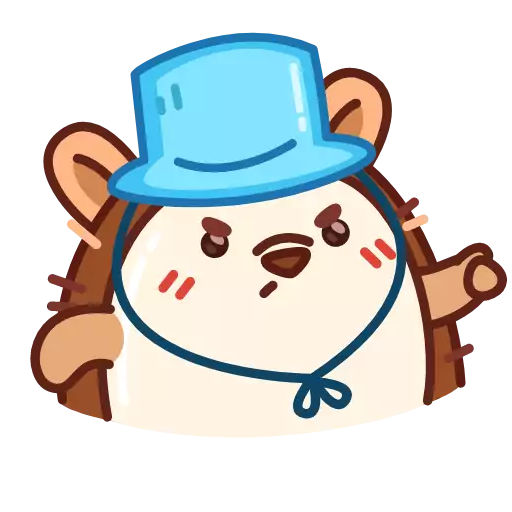 Стикер HedgehogAnim - 1