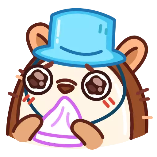 Стикер HedgehogAnim - 1