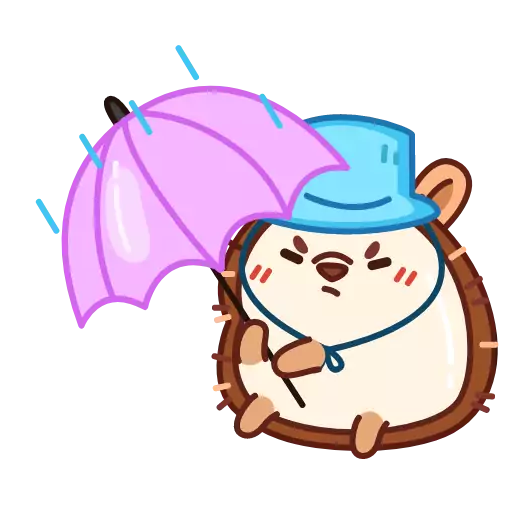 Стикер HedgehogAnim - 1