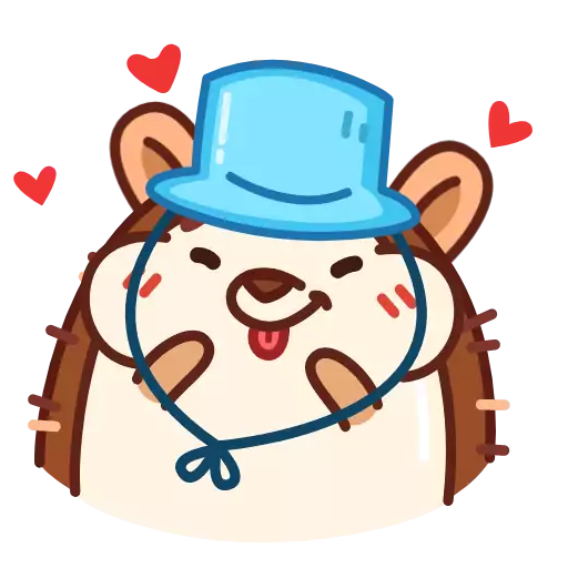 Стикер HedgehogAnim - 1