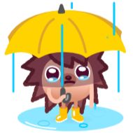 зонтик клипарт мультфильм