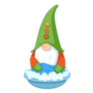 Sticker Home Gnome Greenly - 4