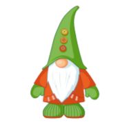 Sticker Home Gnome Greenly - 1