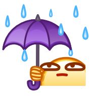 зонтик клипарт мультфильм