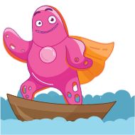 child art drawing animal figure