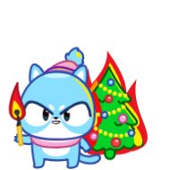 Sticker Ледяной Кот от @TgSticker - 11