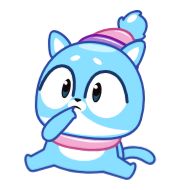 Sticker Ледяной Кот от @TgSticker - 7