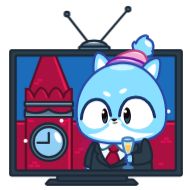 Sticker Ледяной Кот от @TgSticker - 0