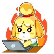 animated cartoon clipart computer