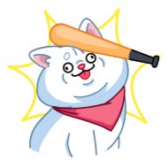 Стикер Shiba - 8