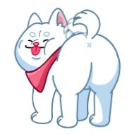 Стикер Shiba - 5