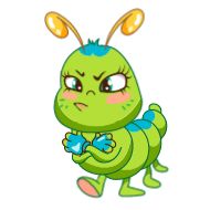 Sticker Julia The Caterpillar - 3