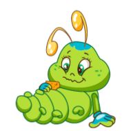 Sticker Julia The Caterpillar - 0