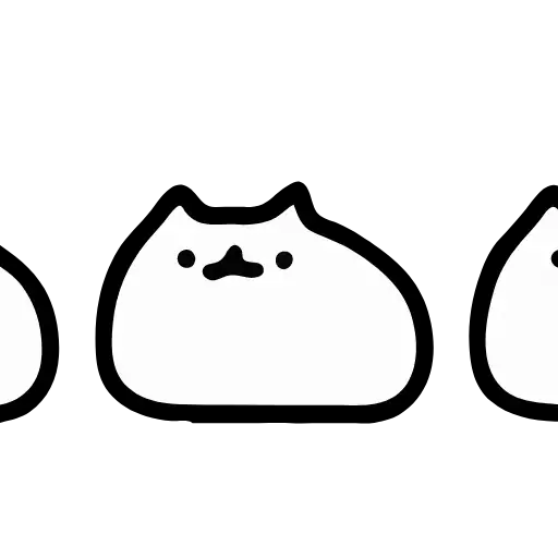 Стикер JustWhiteCat - 1