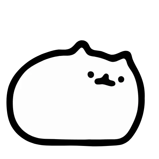 Стикер JustWhiteCat - 1