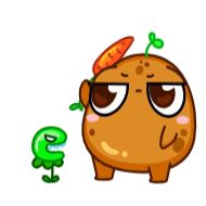 Sticker chpic.su • @Premium_EmojiTG | Картошечка - 10