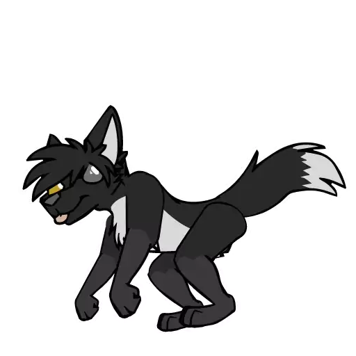 sketch animal figure clipart