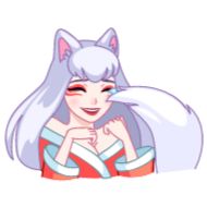 Стикер Kitsune - 5
