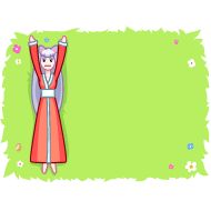 Стикер Kitsune - 3