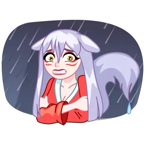 Sticker KitsuneByakko - 1