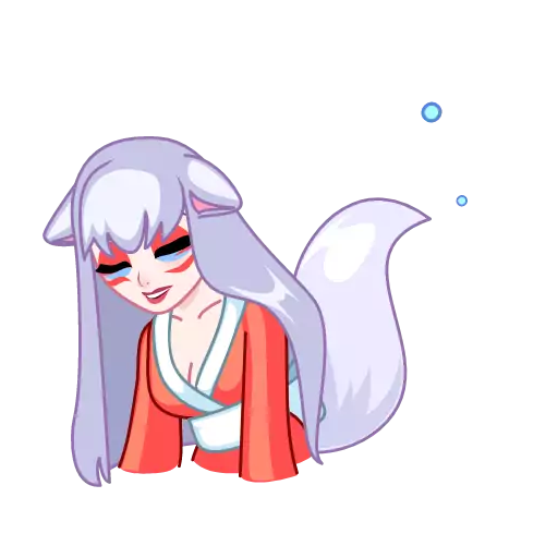 Стикер KitsuneByakko - 1