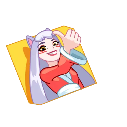 Стикер KitsuneByakko - 1