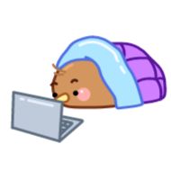 Sticker Птичка Киви @TgSticker - 4