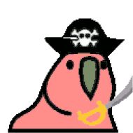 Sticker Попуг - 3