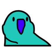 Sticker Попуг - 1