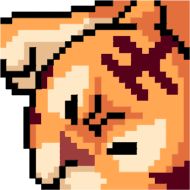 Sticker LIHKG Tiger (Unofficial) - 2