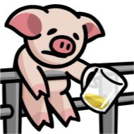 Sticker LIHKG Pig HD @lihkg_official - 6