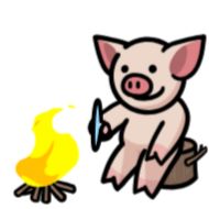 Sticker LIHKG Pig HD @lihkg_official - 2