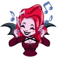 Стикер Lady Vampire - 5