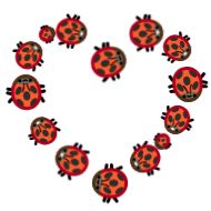 божья коровка рисунок иллюстрация