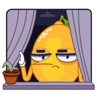 Стикер Lemon :: @AuthorStickers - 5