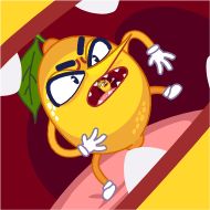 Стикер Lemon :: @AuthorStickers - 2