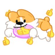 Sticker Corgi Life - 10