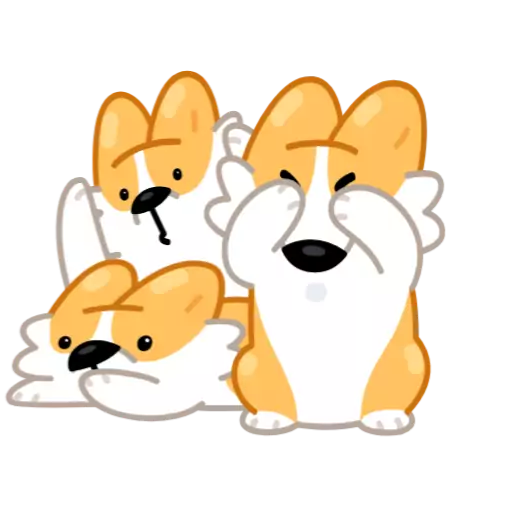 Стикер LifeCorgi - 1