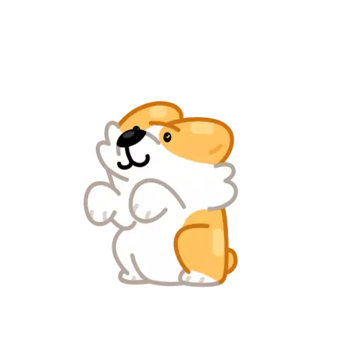 Стикер LifeCorgi - 1