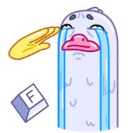 Стикер Long Goose @sticker_telegrams @MoiStikiBot - 9