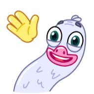 Стикер Long Goose @sticker_telegrams @MoiStikiBot - 7