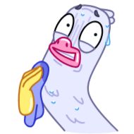 Стикер Long Goose @sticker_telegrams @MoiStikiBot - 3