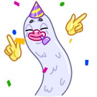 Стикер Long Goose @sticker_telegrams @MoiStikiBot - 2