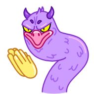 Стикер Long Goose @sticker_telegrams @MoiStikiBot - 1