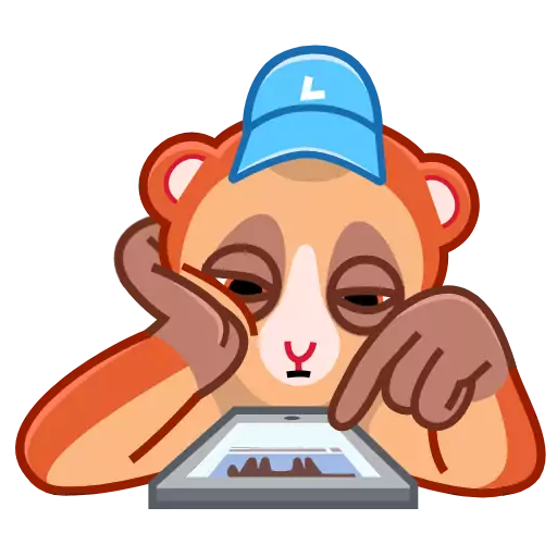 Sticker LorisLemur - 1